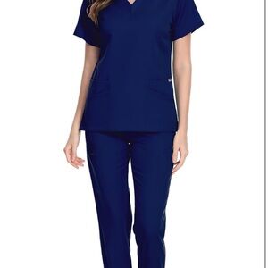 Classic Navy Scrub Set